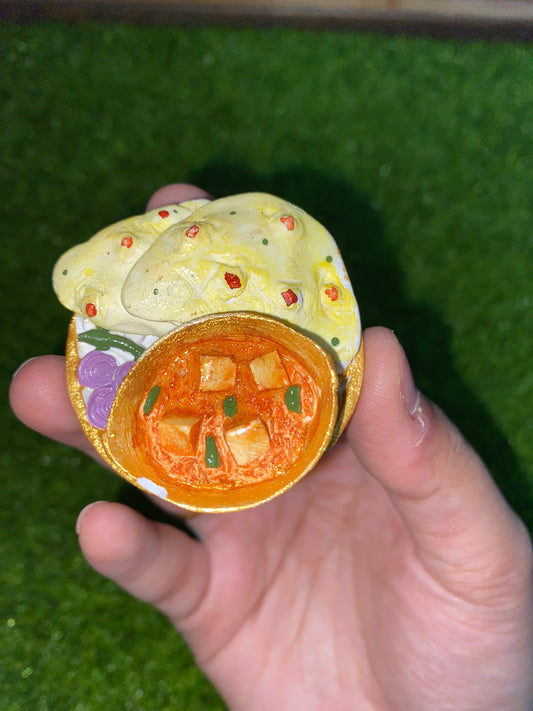 Naan with panner butter magnet