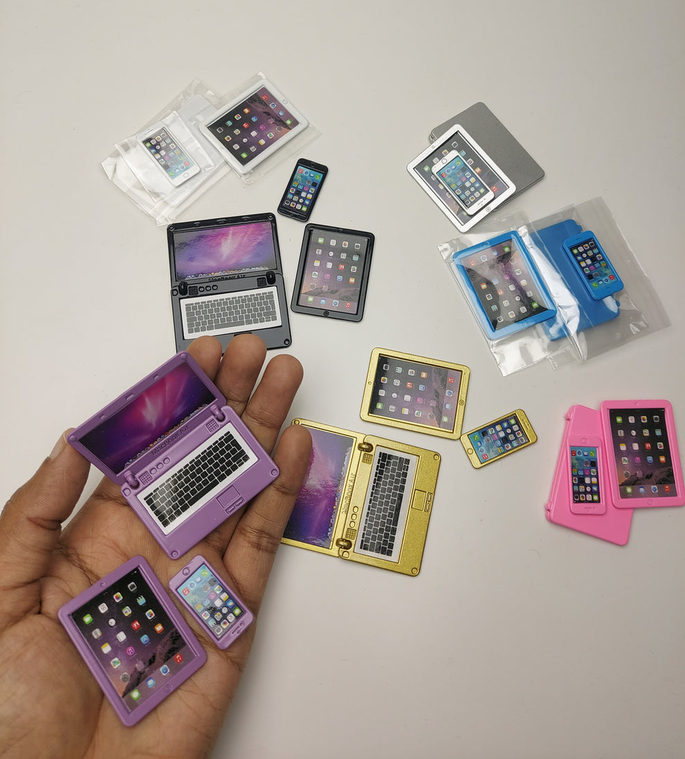 Laptop, tab, phone sets