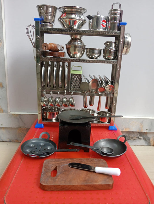 Medium stand with iron small