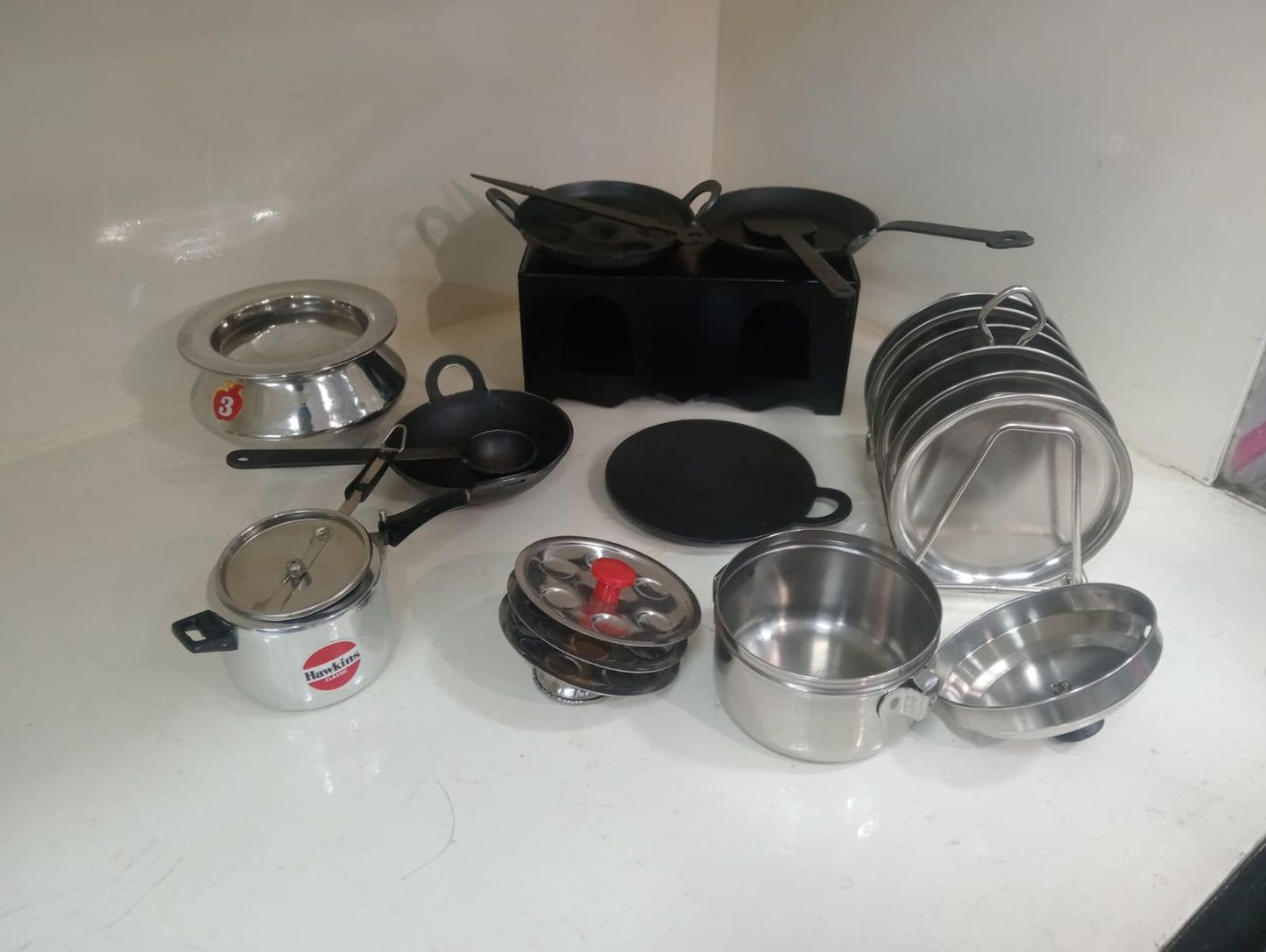 Iron/steel cooking offer set