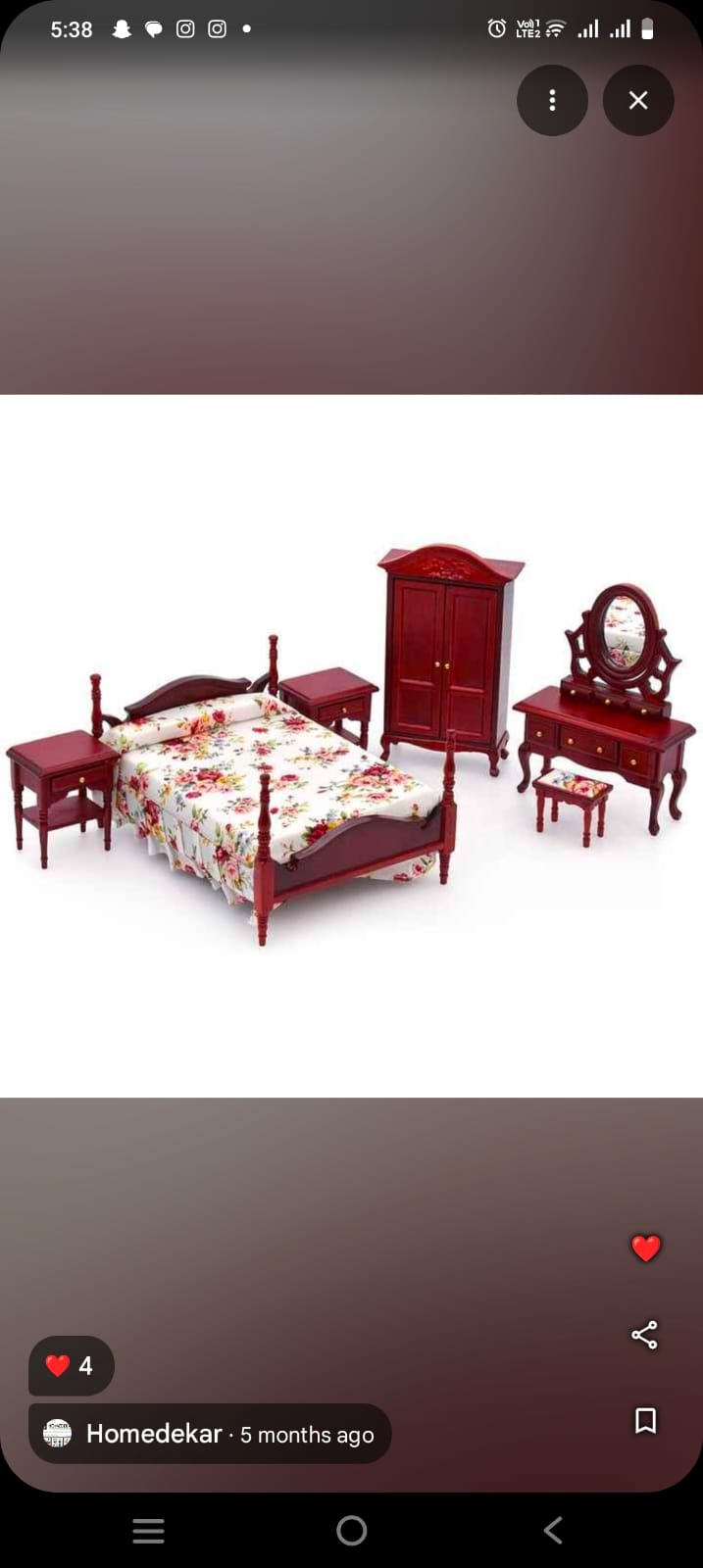 Dollhouse Furnitures