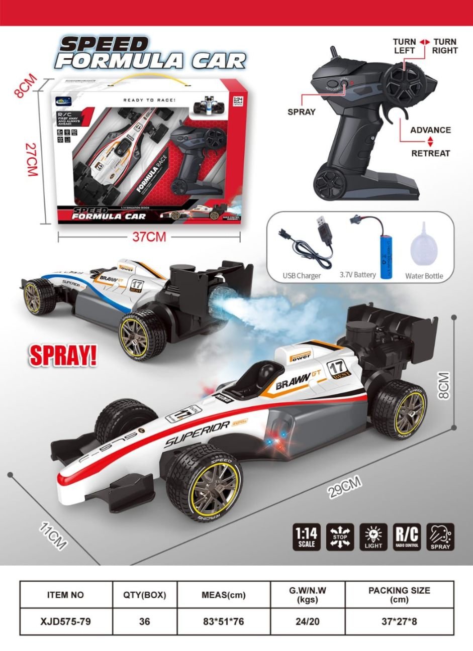 Formula Speed Smoke Car