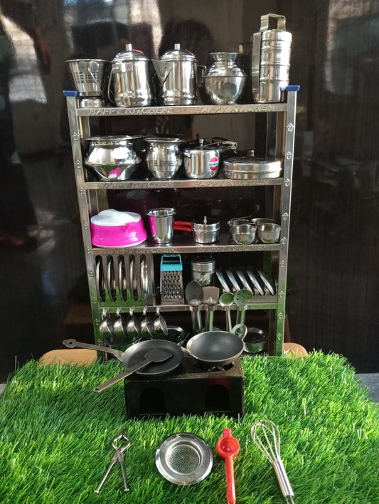 Jumbo Stand With Small Iron Set