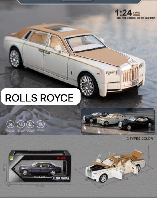 Metal Rolls Royce