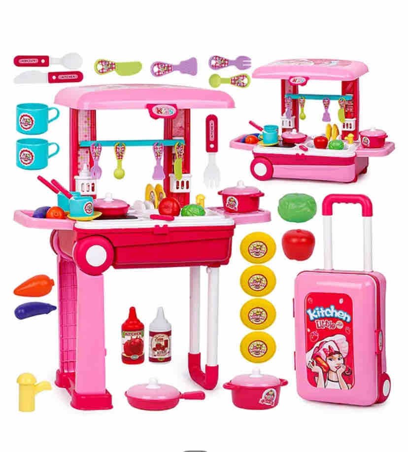 Big Trolley Kitchen Set