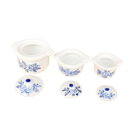 Ceramic Saucer Pan Set 3Pcs