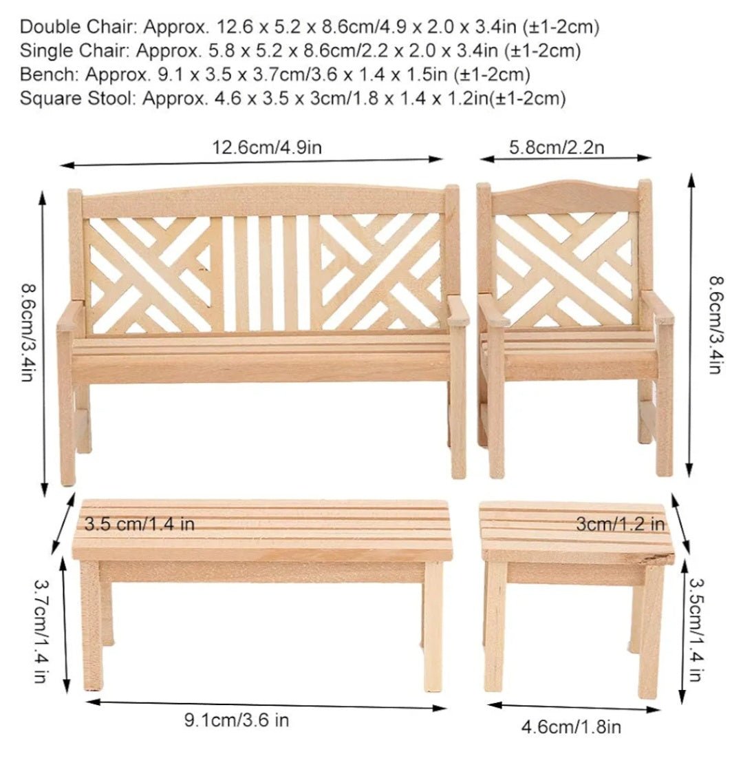 Wooden Sofa set