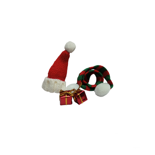 Christmas Scarf Hat and Gifts