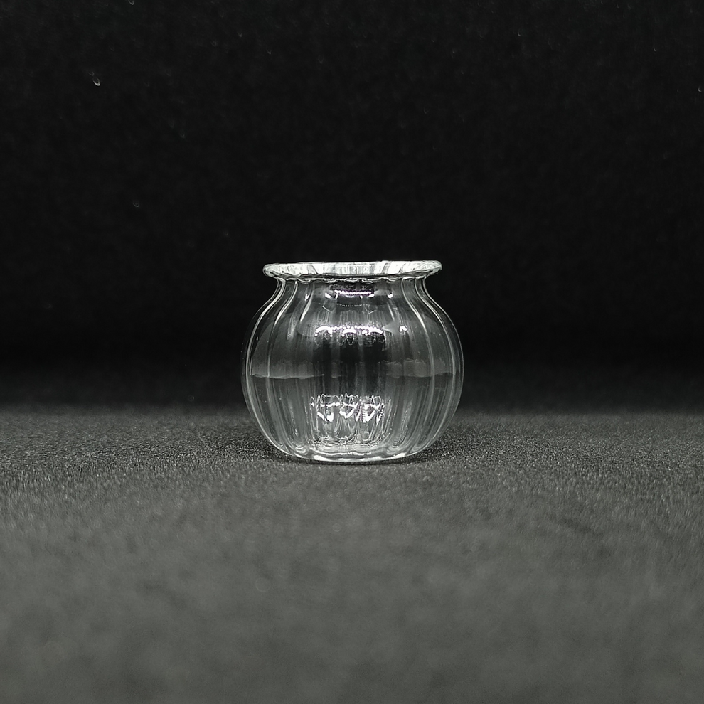 Glass Belly Pot