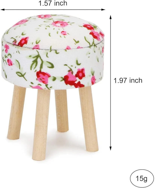 Wood Stool Floral Design