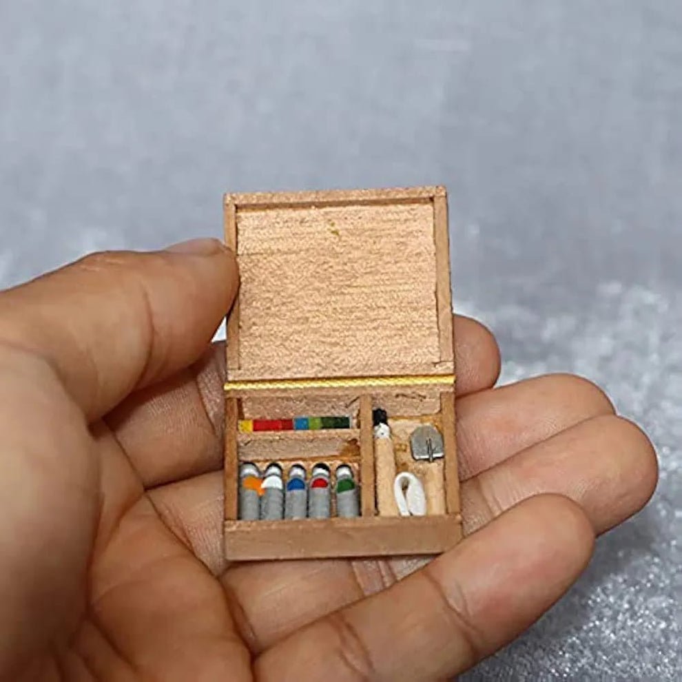 Wooden Paint Kit Box