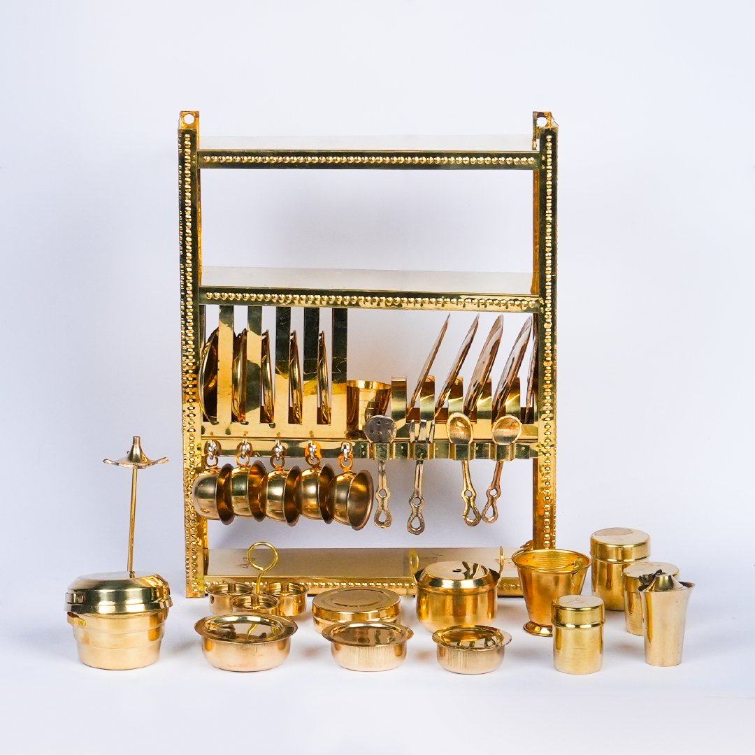 Brass Kitchen Set medium