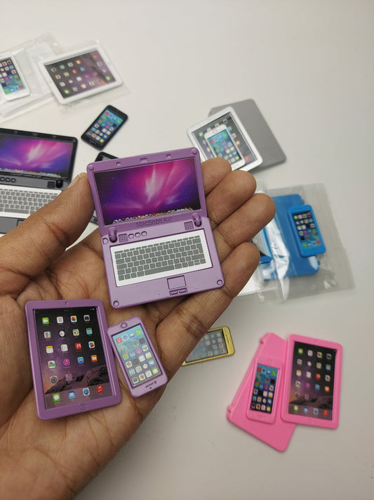 Laptop, tab, phone sets