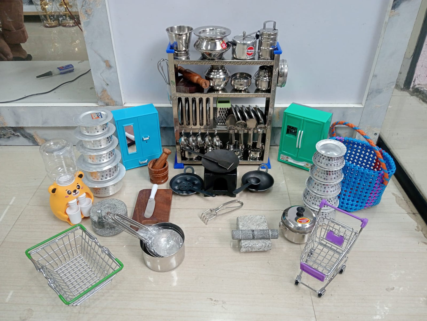 Medium set with all cover real cooking