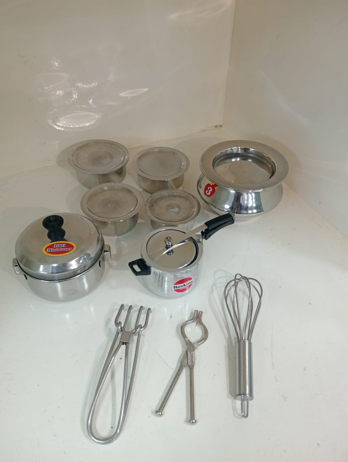 Steel mini cooking offer set