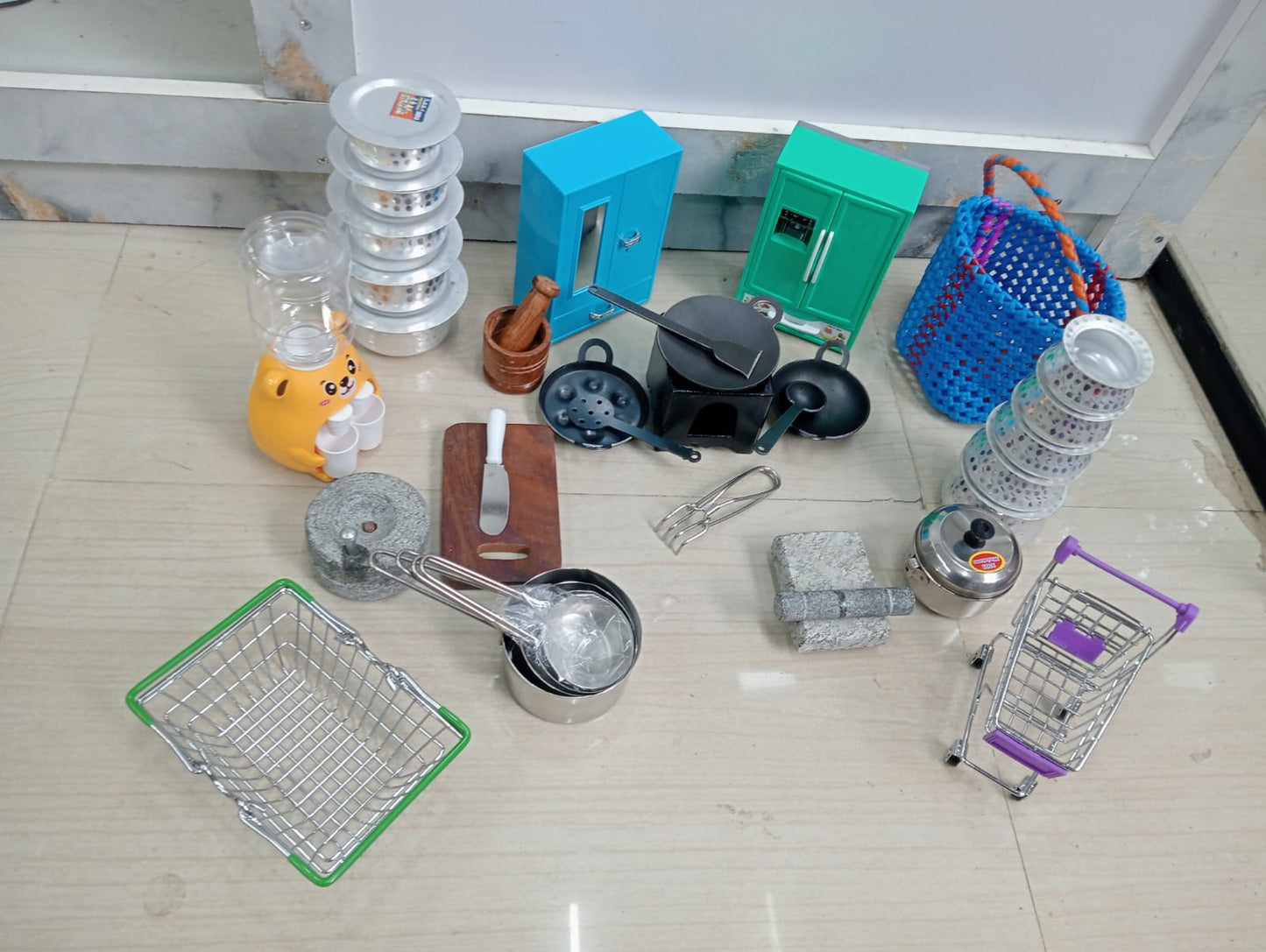 Medium set with all cover real cooking